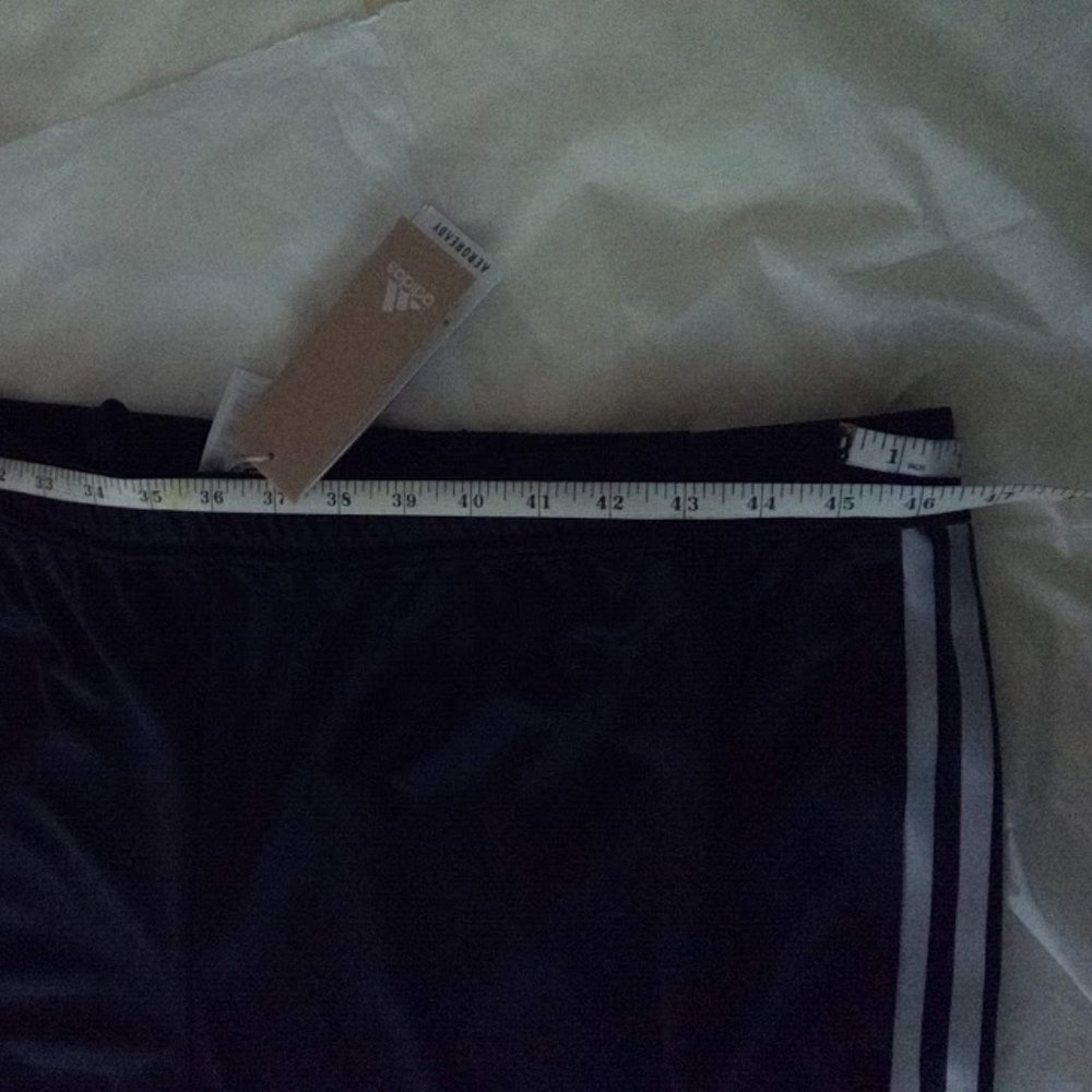 New Adidas Tiro19 Black Training Pants Reflective Silver Stripes Men's Size 3XL - Picture 7 of 10
